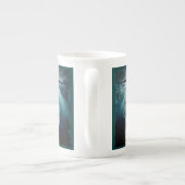 Wolf & Bald Eagle Bone China Coffee Mok (Achterkant)