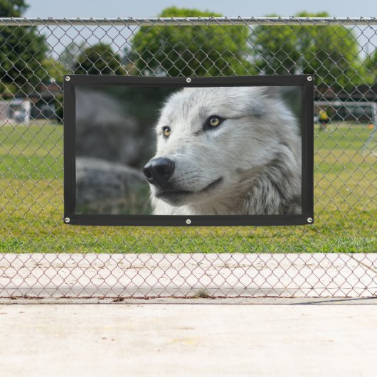 WOLF-banner Spandoek (Insitu)