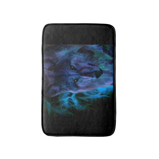 Wolf Bath Mat (Voorkant Verticaal)