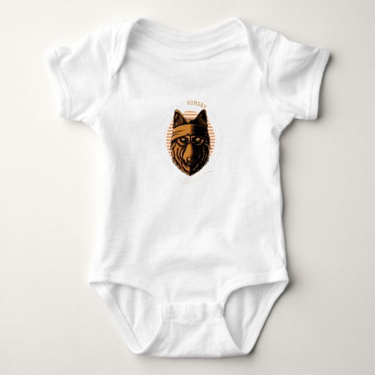 Wolf Beast met levensoffertes T-shirt (Voorkant)