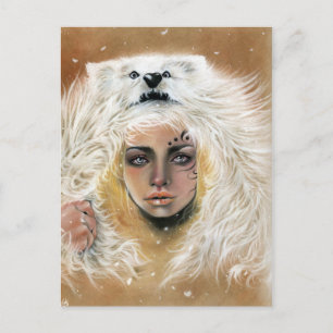Wolf Beauty Briefkaart