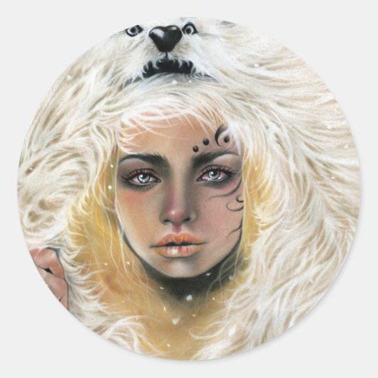 Wolf Beauty Stickers (Voorkant)