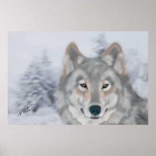 Wolf (Ben jij mijn vriend?) Poster (Voorkant)