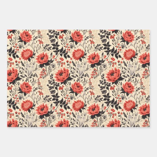 Wolf Berry Inpakpapier Vel (Voorkant)