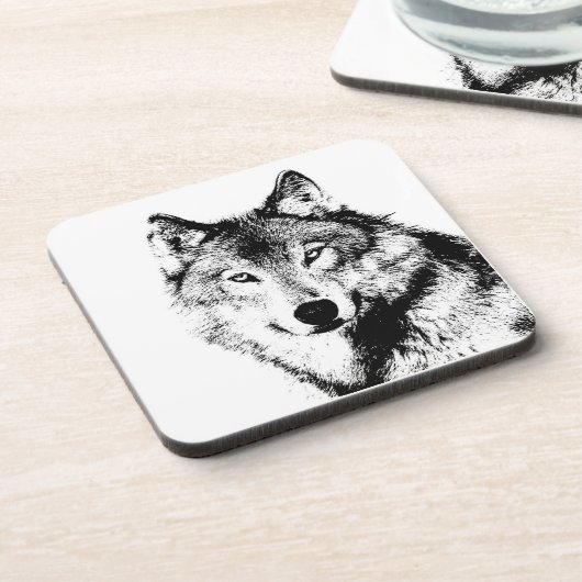 Wolf Bier Onderzetter (Linkerzijde)