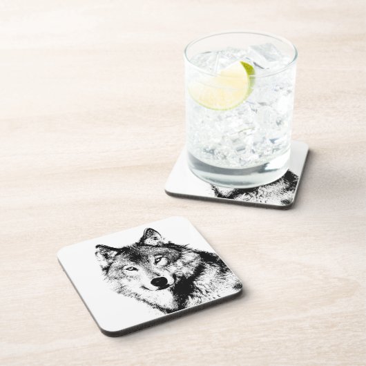 Wolf Bier Onderzetter (Rechterzijde)