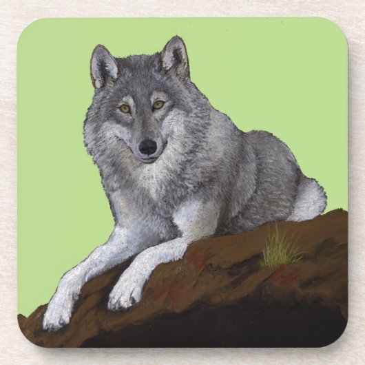 Wolf Bier Onderzetter (Voorkant)