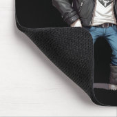Wolf Biker Rebel Lederen jas Cool Style Urban Muismat (Hoek)
