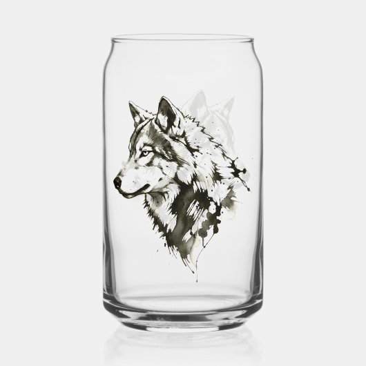 Wolf Blikvorm Glas (Voorkant)