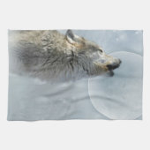 Wolf Blue Moon American MoJo Kitchen Towel Theedoek (Horizontaal)