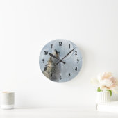 Wolf Blue Moon Ronde Klok (Huis)