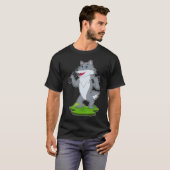 Wolf Bodybuilding Dumbbells T-shirt (Voorkant volledig)