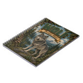 Wolf Boreaal Bos POPCUT Notitieboek (Linkerzijde)