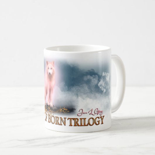 Wolf Born Trilogy Coffee Mok (Voorkant rechts)