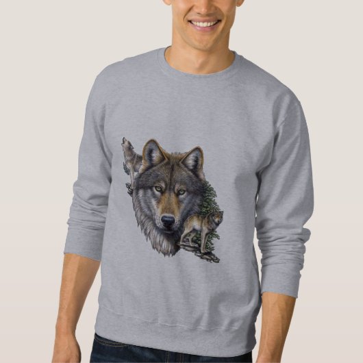 WOLF BRET SWEATSHIRT FOTC FLIGHT OF THE CONCHORTS (Voorkant)