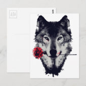 Wolf Briefkaart (Voorkant / Achterkant)