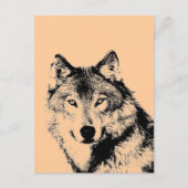 Wolf Briefkaart (Voorkant)