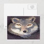Wolf Briefkaart (Voorkant / Achterkant)