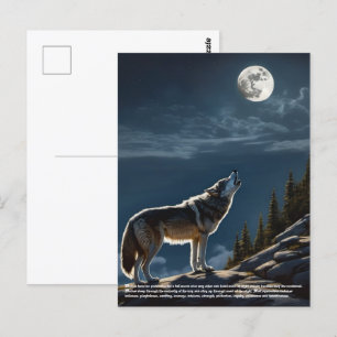 Wolf Briefkaart