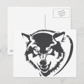 Wolf Briefkaart (Voorkant / Achterkant)