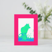 Wolf Briefkaart (Staand voorkant)