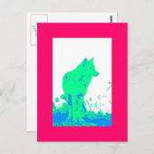 Wolf Briefkaart (Voorkant / Achterkant)