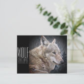 Wolf (Briefkaart) Briefkaart (Staand voorkant)