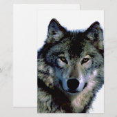 Wolf Briefpapier (Voorkant / Achterkant)