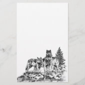 Wolf Brothers Briefpapier (Voorkant)