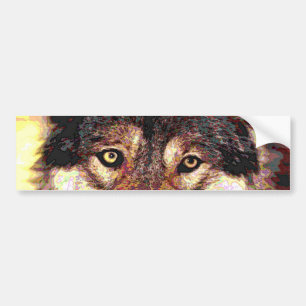 Wolf Bumpersticker