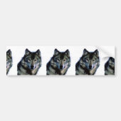 Wolf Bumpersticker (Voorkant)