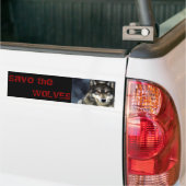 wolf bumpersticker (Op Truck)