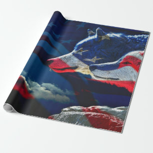 Wolf Cadeaupapier
