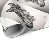 Wolf Cadeaupapier (Rol Hoek)