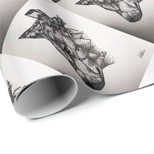 Wolf Cadeaupapier (Rol Hoek)