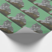 Wolf Cadeaupapier (Hoek)