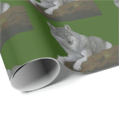 Wolf Cadeaupapier (Rol Hoek)