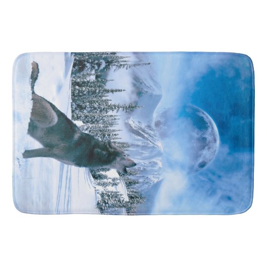 Wolf Call Badmat (Voorkant)