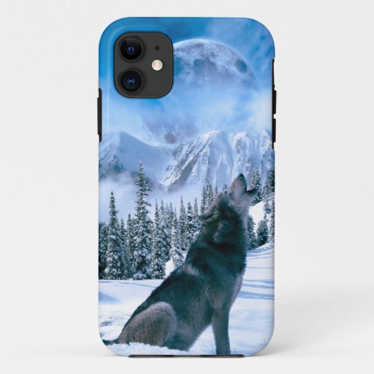 Wolf Call Case-Mate iPhone Case (Achterkant)