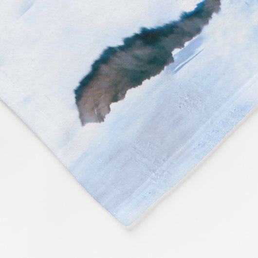 Wolf Call Fleece Deken (Hoek)