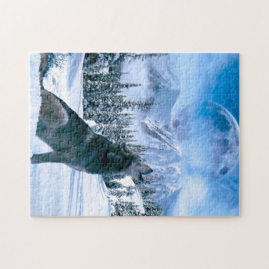 Wolf Call Legpuzzel (Horizontaal)