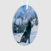 Wolf Call Ornament (voorkant)