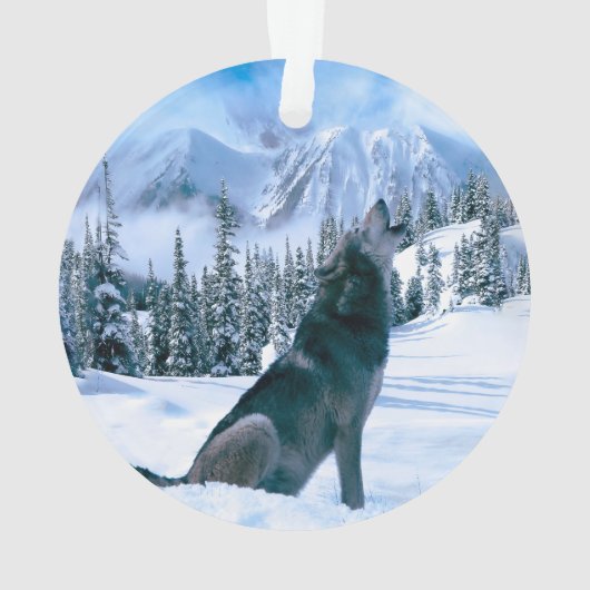 Wolf Call Ornament (achterkant)