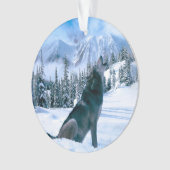 Wolf Call Ornament (voorkant)
