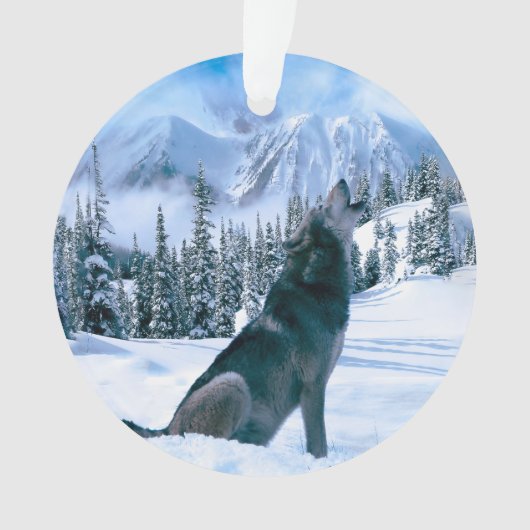 Wolf Call Ornament (voorkant)