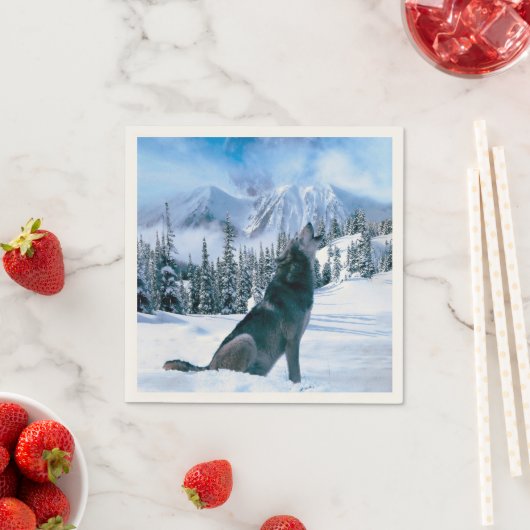 Wolf Call Servetten (Insitu)