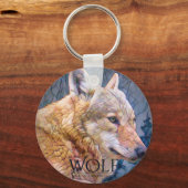 WOLF [Can key chain] Sleutelhanger (Voorkant)