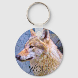 WOLF [Can key chain] Sleutelhanger
