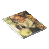 Wolf (Canis lupus) | Najaarkleur Notitieblok (Schuin)