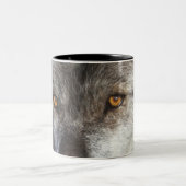 Wolf (Canis Lupus) Tweekleurige Koffiemok (Center)